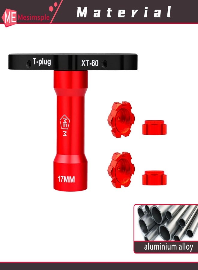 Mesimsple Alloy 17mm Wrench Dustproof Wheel Hex Hub Lock Nut Locknut for Arrma 1/7 Felony Infraction Limitless Fireteam 1/8 Kraton Outcast Talion Notorious Typhon Upgrade Parts - Image 4